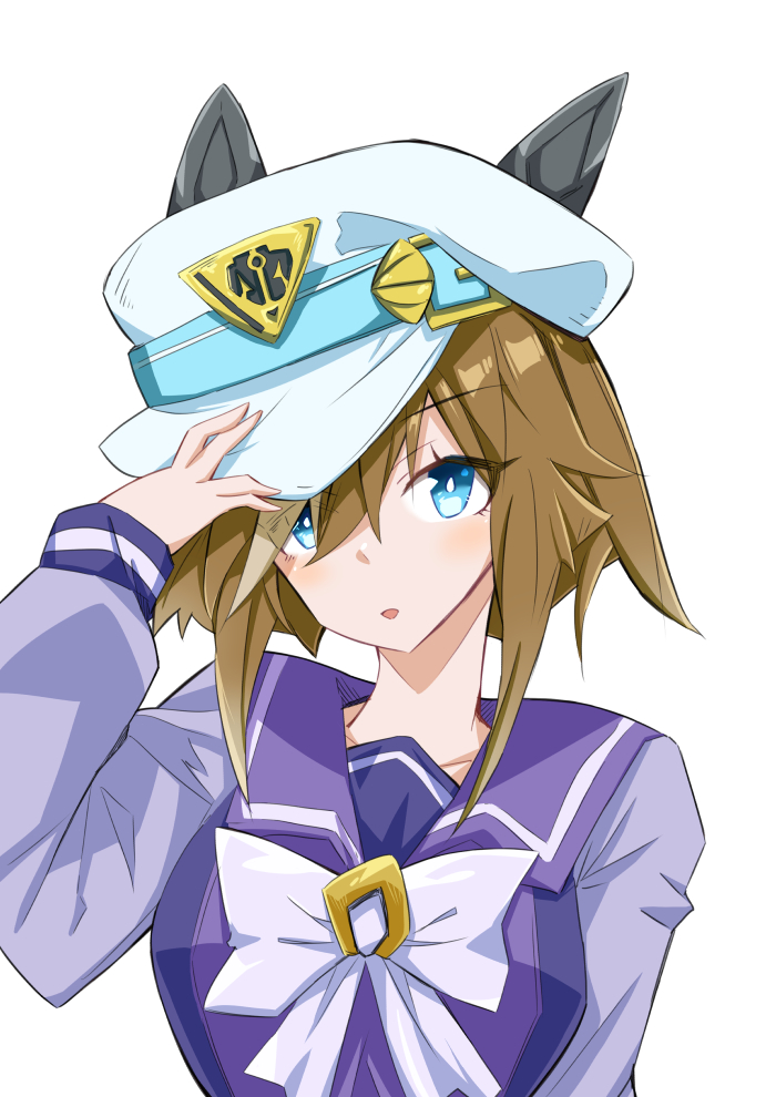 ウマ娘「とりあえず練習。絶対人気出る。というかもう出てる。また推しが増える。
#ウマ娘プ」|ノダチのイラスト