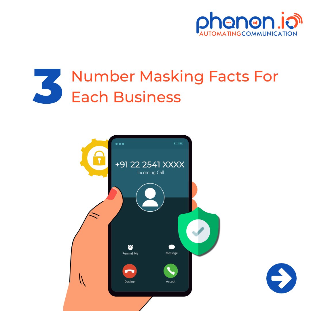 ph0n0n's tweet image. Protect the privacy of your customer and agents by allowing them to connect without revealing their phone/mobile number with phonon&apos;s number masking solution.

Sign up for a demo phonon.io/contact-us/

#Phonon #AutomatingCommunication  #NumberMasking #Privacy #CustomerSupport