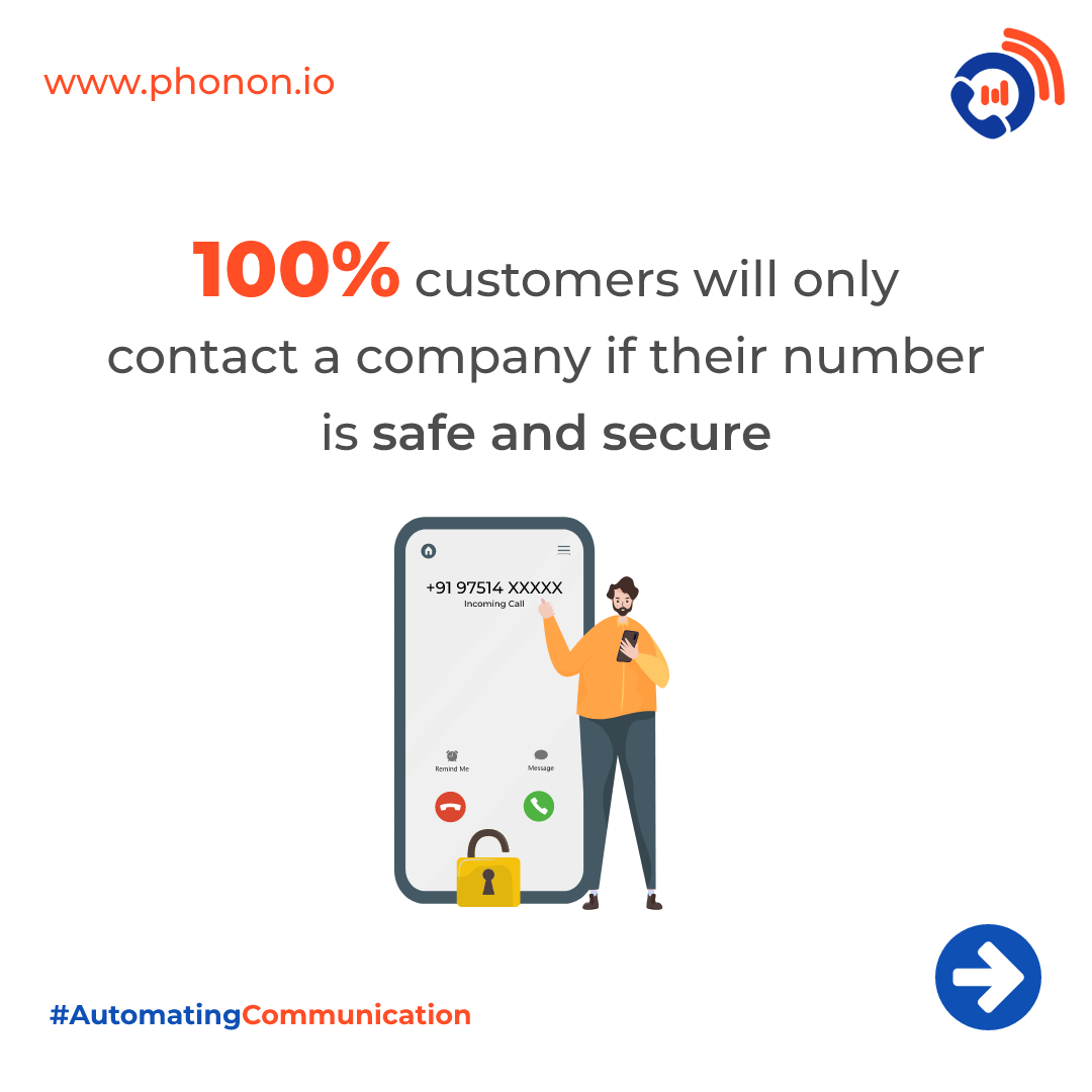 ph0n0n's tweet image. Protect the privacy of your customer and agents by allowing them to connect without revealing their phone/mobile number with phonon&apos;s number masking solution.

Sign up for a demo phonon.io/contact-us/

#Phonon #AutomatingCommunication  #NumberMasking #Privacy #CustomerSupport