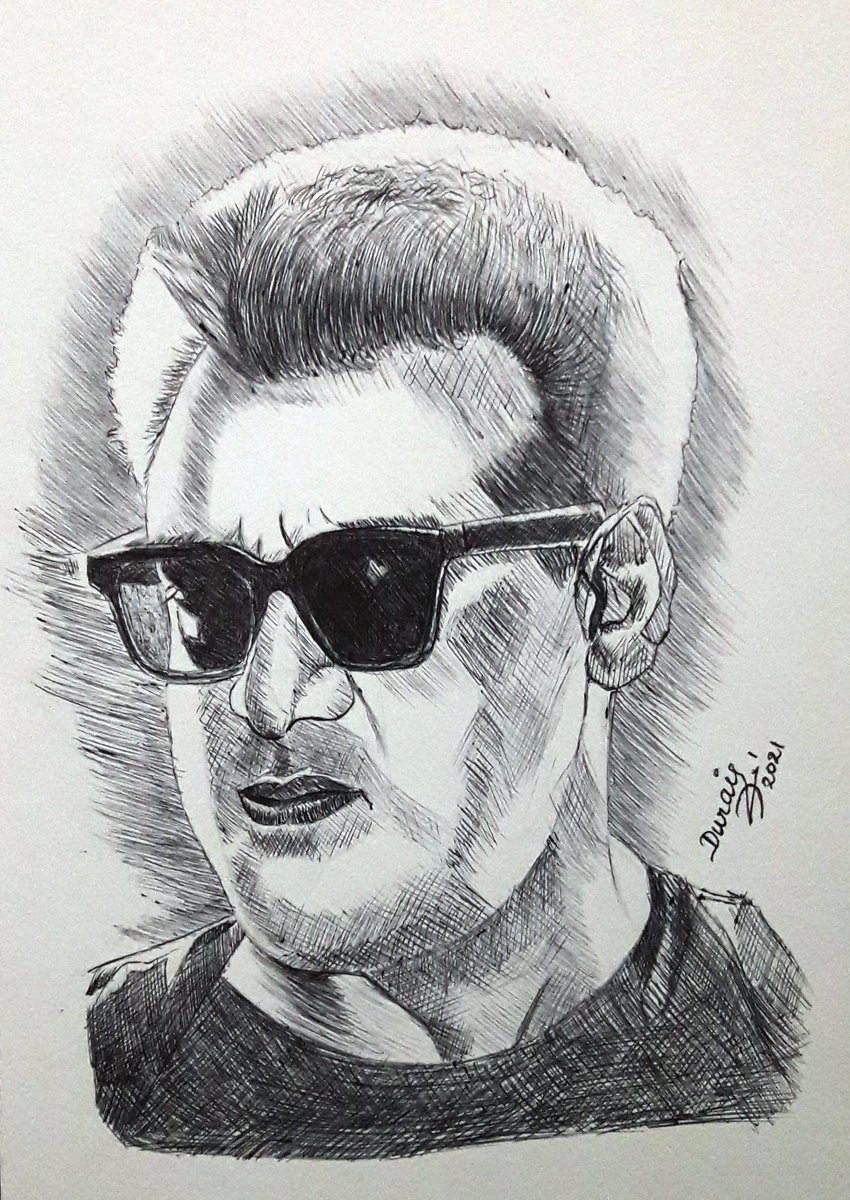 DKArtsOfficial's tweet photo. Drawing Ajith Kumar for the first time. 

Video link: https://t.co/Xw7O7MFjHA

Watch the video. Hope you will enjoy the drawing process. 

#Thala #ThalaAjith #AjithKumar #Valimai https://t.co/obxbahKZAo