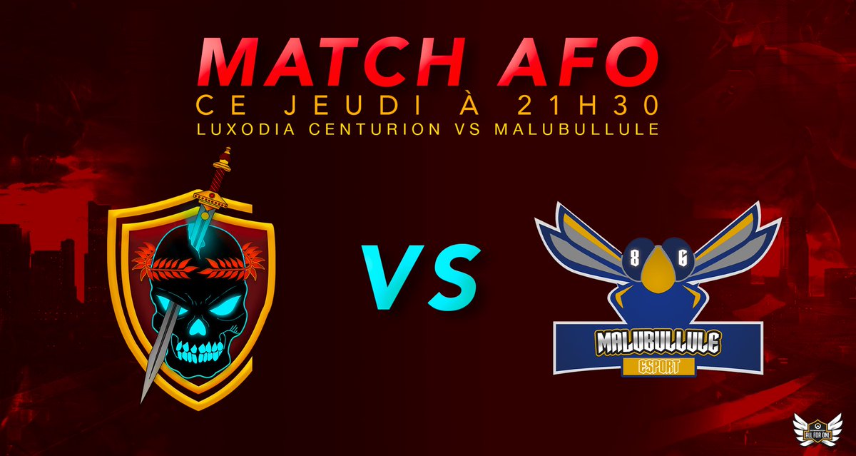 _Luxodia_'s tweet photo. 🪐 Toudoum…Le dernier match du stage 1 de @PlayAllForOneFR #2k22 pour les Centurions c’est ce soir à 21 h 30 ! Nos joueurs seront contre les @lubullule_ow ! Good luck ⚔️ https://t.co/Bk84CgPkx3