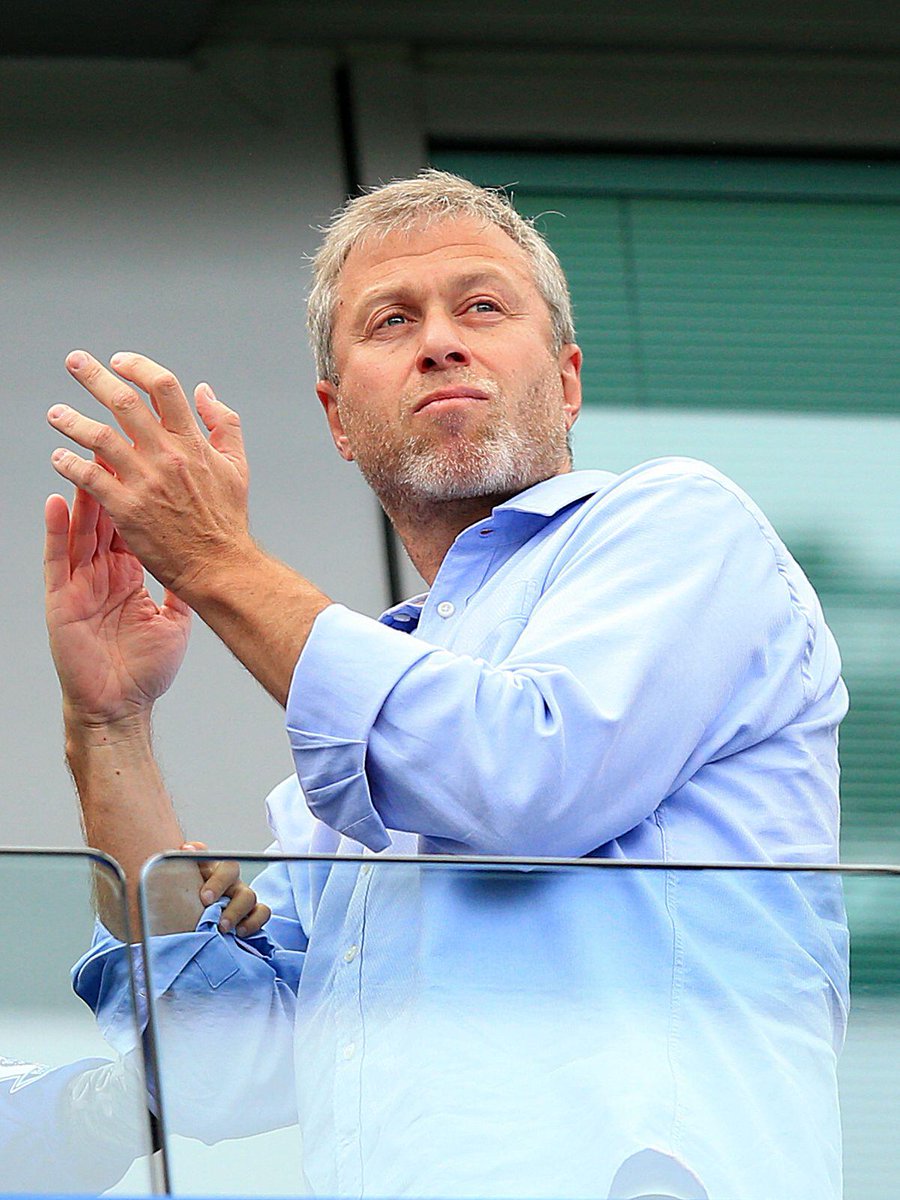 Roman Abramovich has been effectively barred from living in Great Britain as he is named as one of the key enablers of Vladimir Putin's regime.

Via The Daily Mail