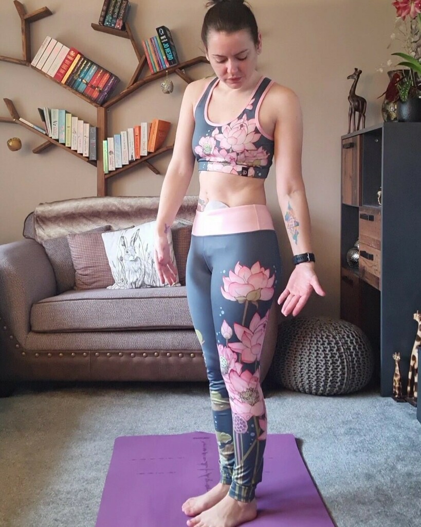 Sahara88uk's tweet photo. I don't normally do #yoga wearing any bottoms at all, but just for the purpose of showing off the second outfit I got for my birthday! 😁
I've got pain management to look forward to this afternoon 🙄 so wish me luck for that!! 🍀
#IBDSuperHeroes #Croh… https://t.co/8YxjXyMxJ3 https://t.co/PI1i0qAUrk