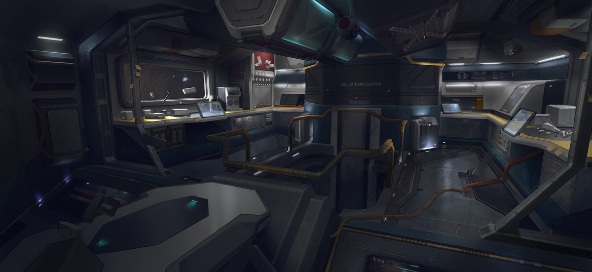 CDWStudios's tweet photo. A #3D concept made for Lone Echo 2 as part of the Harlan's Ship Workshop by #Flinders University/ #CDWStudios alumni Cody Foreman! Created in #Blender and textured in #Photoshop. https://t.co/tOmwEp3b6s #flindersuniversity #3Dart #conceptart #scifi #readyatdawn #loneecho2 https://t.co/ZYLt6mPhyw