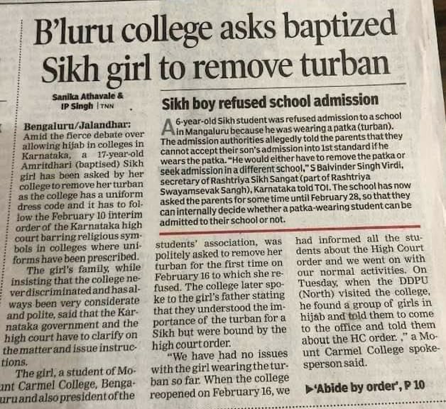 So Hatred is Going Up day by day and administration is playing hide and seek?? Unfortunately 😭😭😭😭😭😭😭😭😭😭#HijabBan #HijabisOurRight #HijabIsOurPride #HijabIsIndividualRight 🧕 #Sikhs #PunjabElections2022 @DgpKarnataka @drashwathcn @washingtonpost @zoo_bear @unhate_in 😭😭