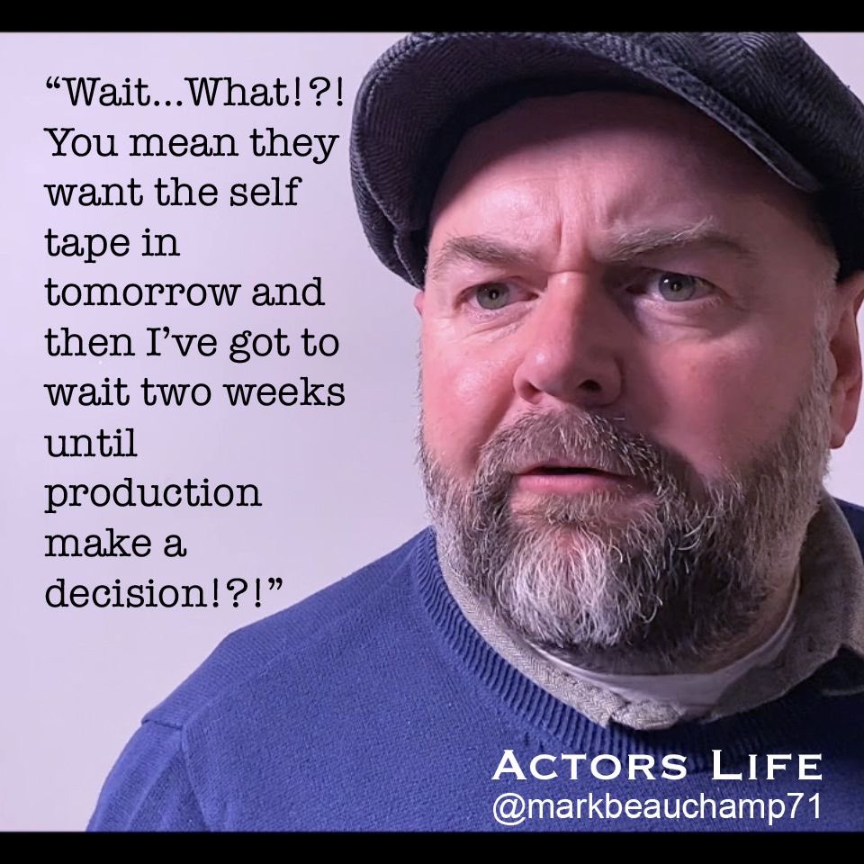 Coming up… A new series of “Actors Life” quotes/memes I like to call… THE ACTOR & THE ELEPHANTS…IN THE ROOM A joyful look at the inner life of the jobbing actor. Enjoy acting friends…just don’t show your agent, production or any casting directors! 🤪 #justforactors #actors