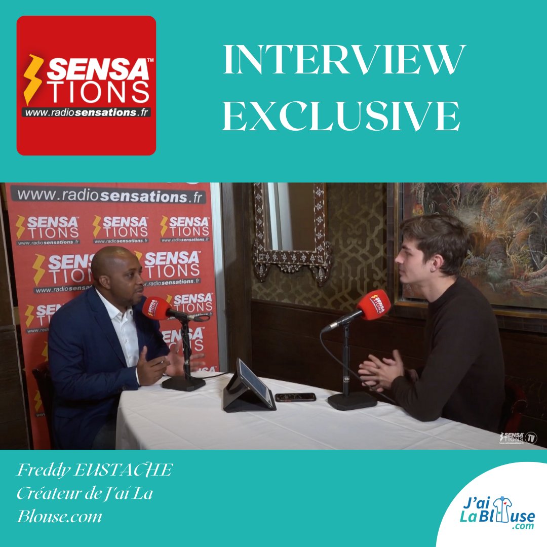 jai_la_blouse's tweet photo. Découvrez l'interview🎙 de Freddy Eustache, invité dans "Le Mag" de @RadioSENSATIONS Paris Ile-de-France.
Merci @godefroymathis1 !
➡️ https://t.co/u5Edr0fGsK
———
J’ai La Blouse, la radio digitale qui prend soin des soignants 🥼🩺
———
#jailablouse #radiodigitale #soignants https://t.co/AxKzer9PVJ