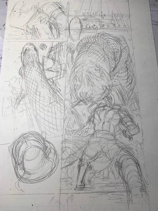 読み切り版スパルタカスの作画発掘。
時間たっぷり使って描いてやがる… 