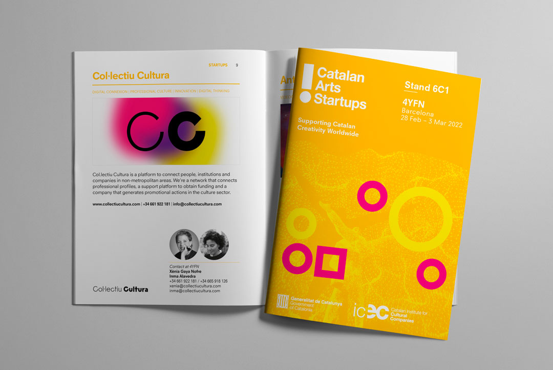 🚀 14 startups from Catalonia will take part in the #CatalanArts booth at <a href="/4YFN_MWC/">4YFN</a> (28 Feb - 3 Mar). Discover their projects that link art and culture with the digital world! 👉 bit.ly/3HixuCp

<a href="/cultura_cat/">Cultura</a> <a href="/culturadigicat/">Cultura Digital</a> <a href="/icec_cat/">Empreses culturals</a>