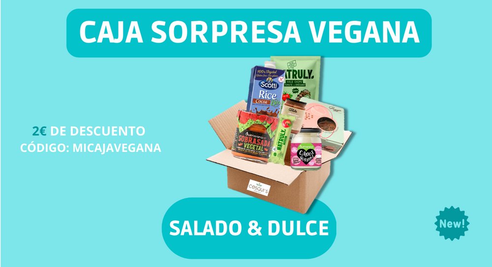 cesquiveganshop's tweet photo. 🌈 Novedad🌈
Código 2€ descuento: MICAJAVEGANA
Pruébala en https://t.co/XVp3T7qm1h 🌿 https://t.co/9sGTsK4H69
