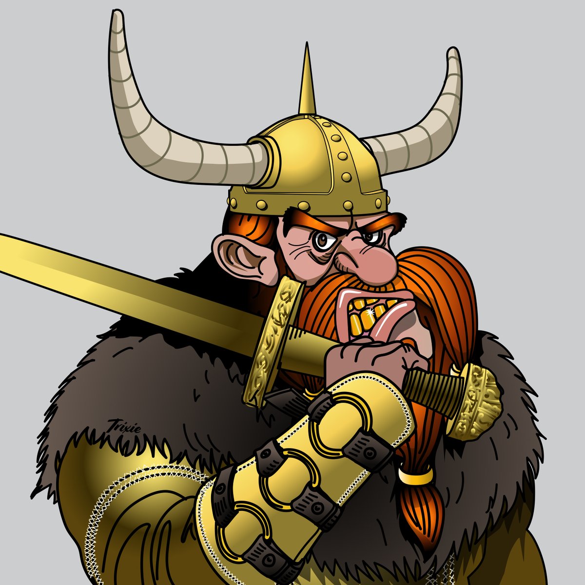 BoredVikings's tweet photo. Some amazing, new Bored Vikings going to be minted today. Watch out for a new Basketball playing Bored Viking - animated GIF! It's dope man! #NFT #NFTs #NFTCommunity https://t.co/B2DAJdTpvT