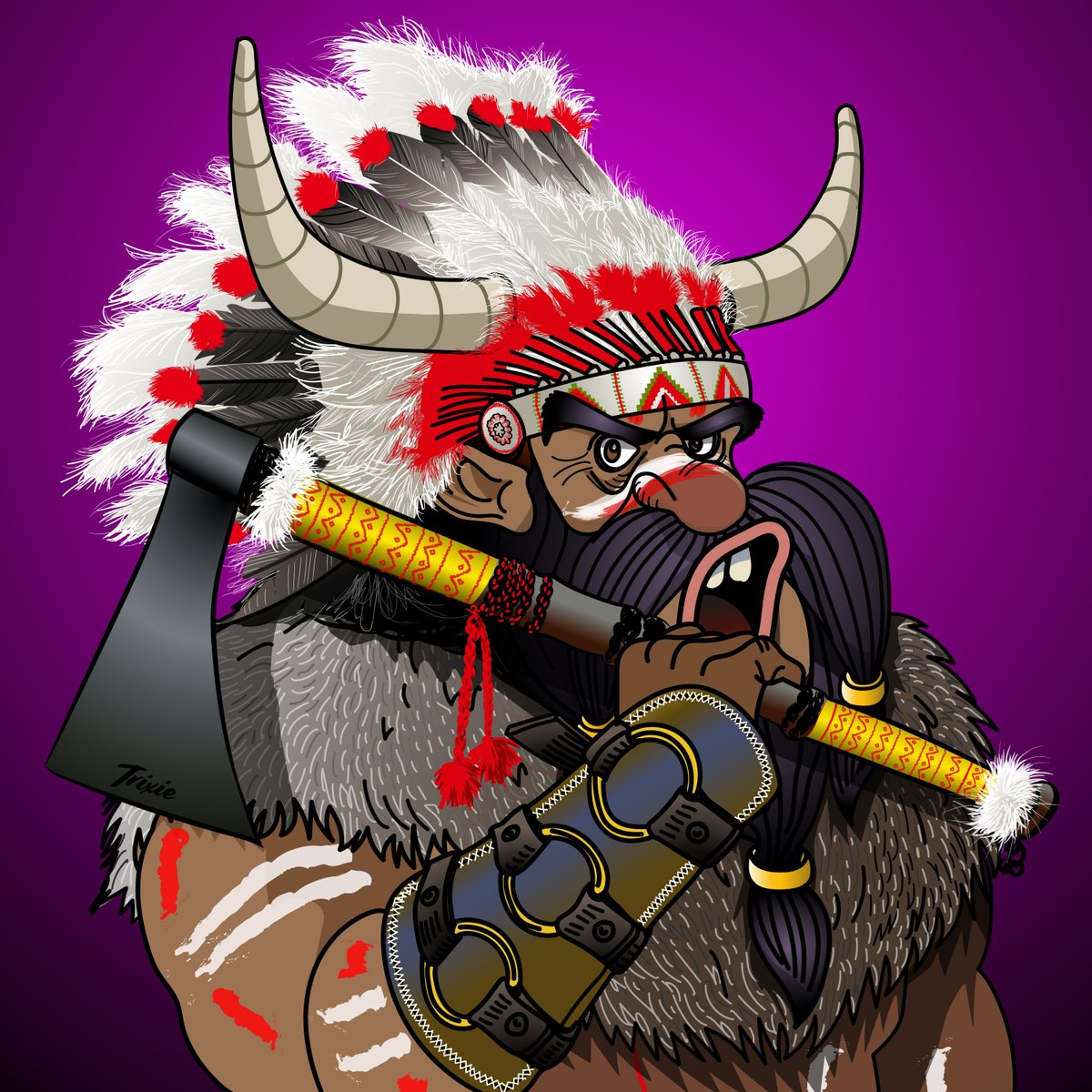 BoredVikings's tweet photo. Some amazing, new Bored Vikings going to be minted today. Watch out for a new Basketball playing Bored Viking - animated GIF! It's dope man! #NFT #NFTs #NFTCommunity https://t.co/B2DAJdTpvT