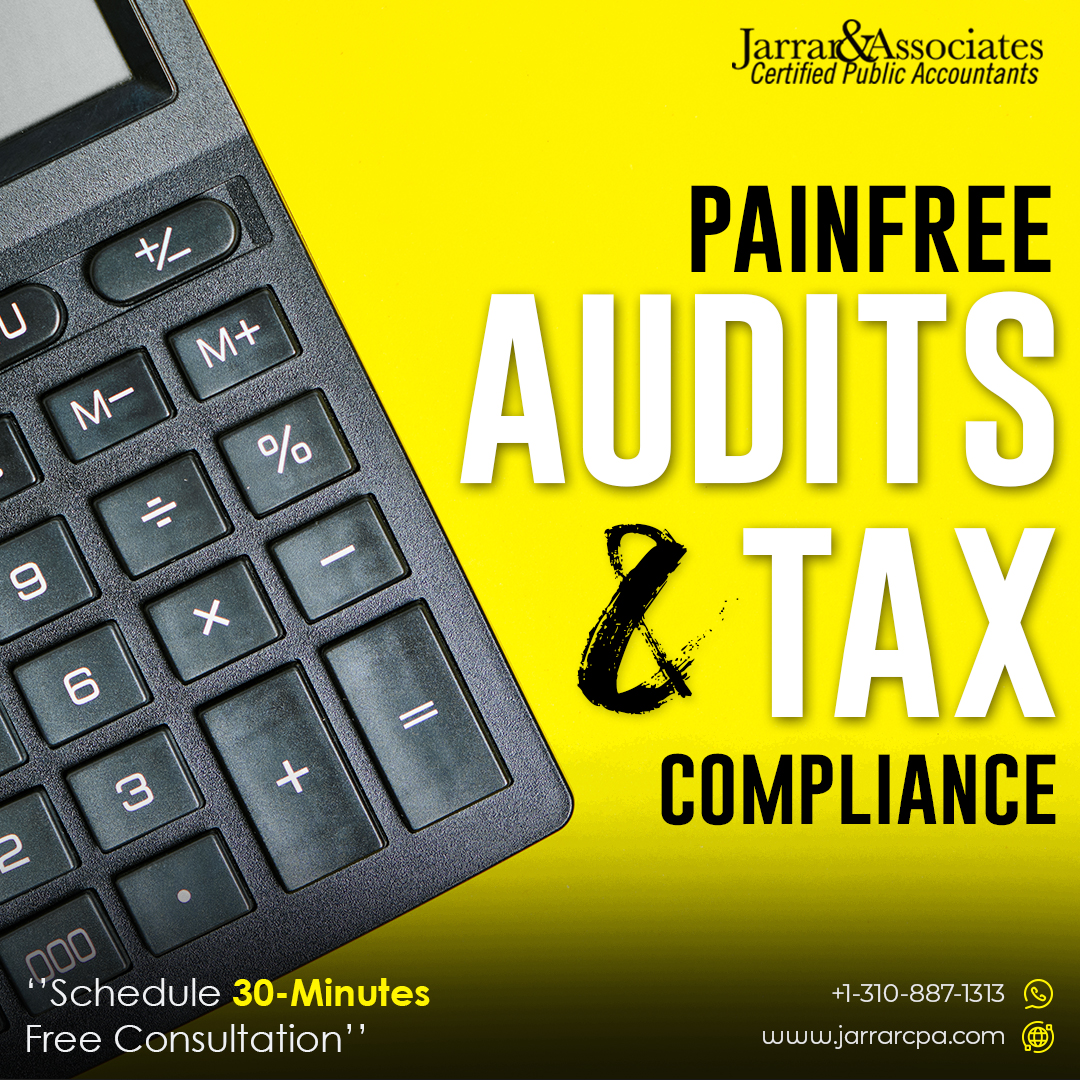 JarrarCPA's tweet photo. 👉 Jarrar &amp; Associates CPA can handle the headache of audits and reimburse the time you spend on taxes. Give us a chance!

#audits #taxes #taxpreparation #taxexpert #taxhelp #accountingexperts https://t.co/YLrU0R8KP4