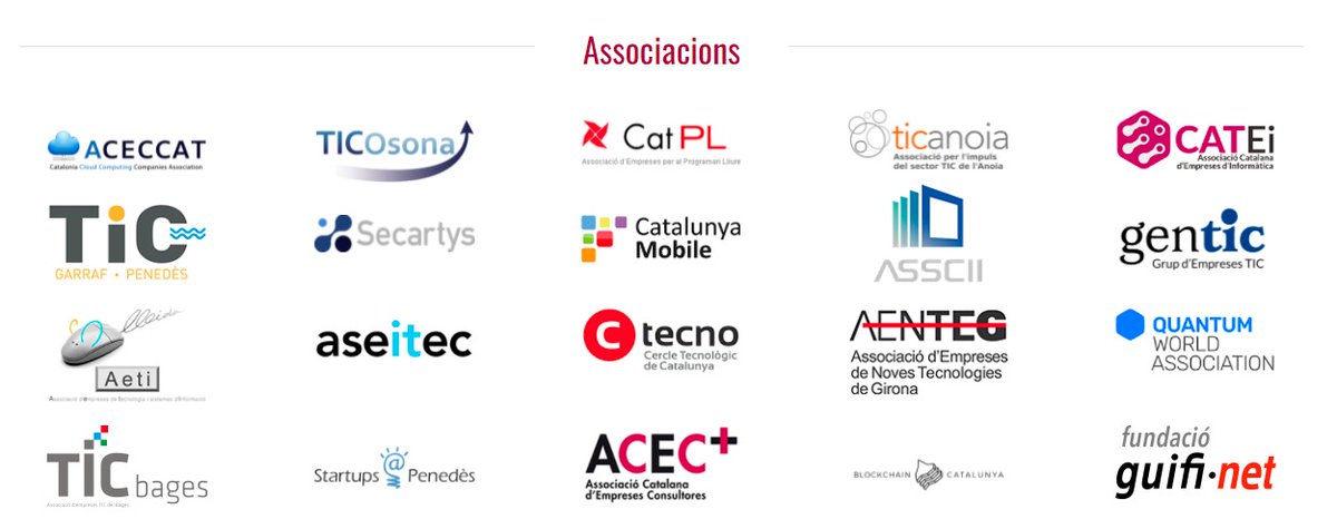 Vols formar part de Sinergia?

Representem les grans entitats empresarials del sector TIC Catalunya,  i Partners de primer nivell.

#empresesTIC #associacionsTIC #sectortecnologic #innovacio

sinergia.business/vols-formar-pa…