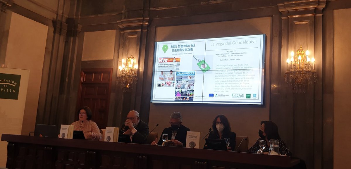 aytoloradelrio's tweet photo. Presentado un libro en la Casa de la Provincia donde se recoge la historia de la #prensa en #loradelrio @unisevilla #FComUS @DIPUSEVI
✅ https://t.co/hj35zGpWJc https://t.co/DvrhFfVQzy