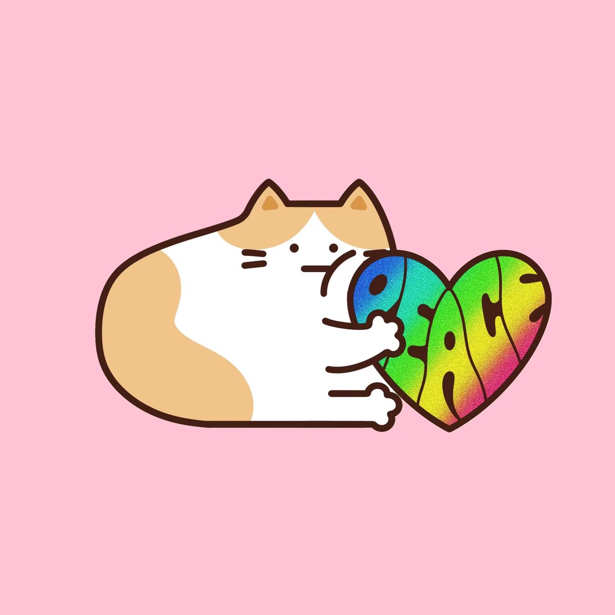 CatddleNFT's tweet photo. Peace and love🐱
#Catddle #peace #NFT https://t.co/zbbnTMLHOf