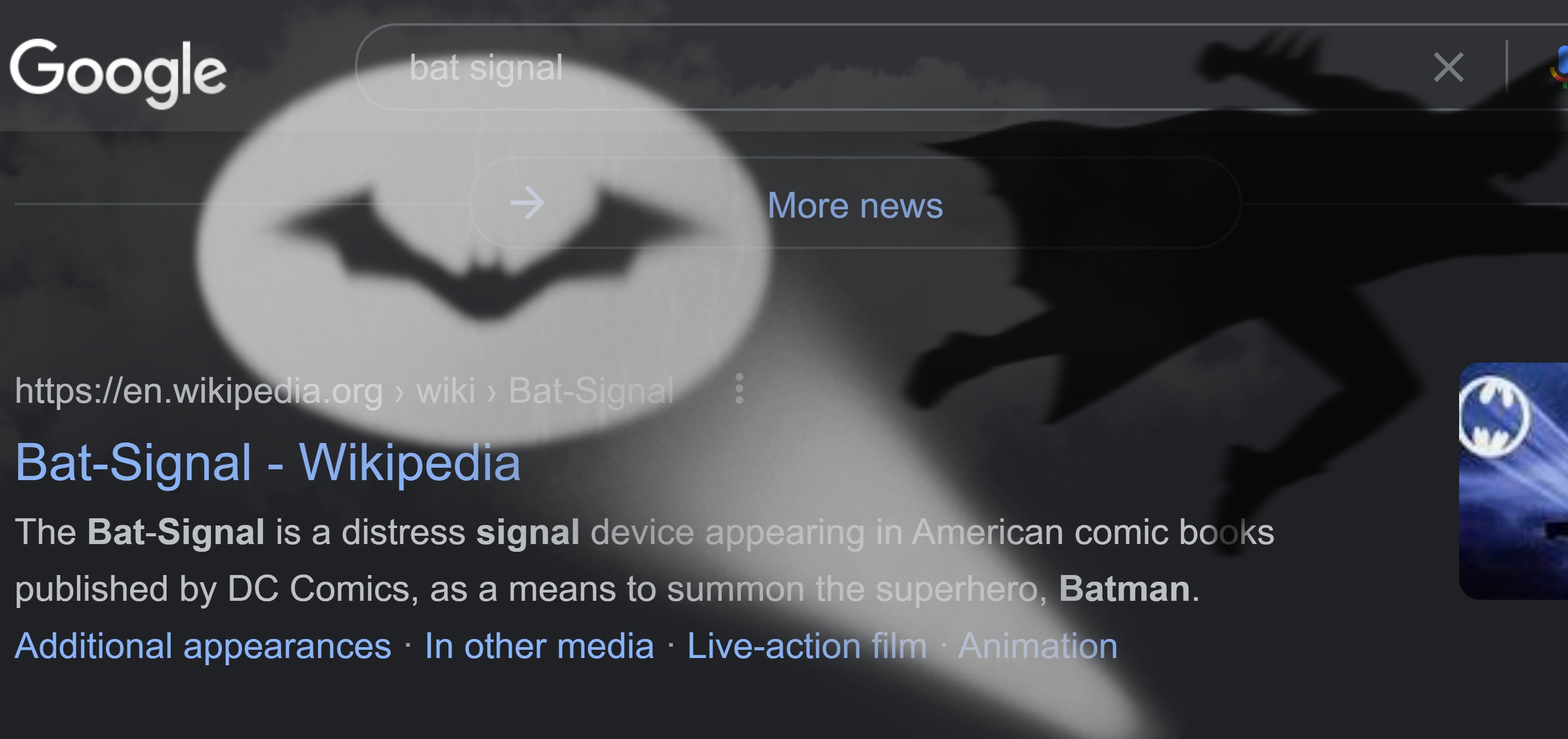 Bat-Signal - Wikipedia