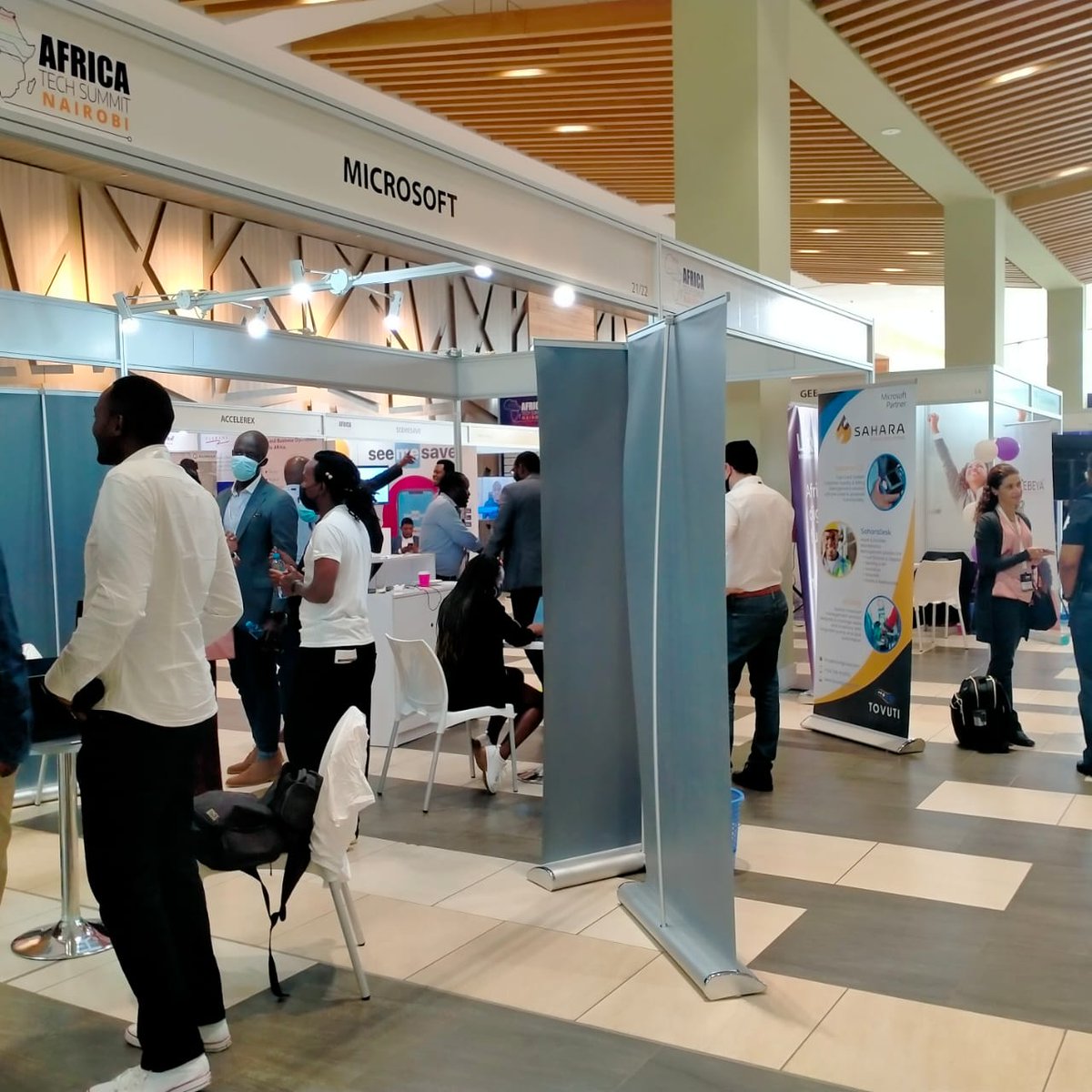 MicrosoftAfrica's tweet photo. Thank you to everyone who has visited our booth, to engage with our Startup Partners. If you haven't found time to pass by, we're here for the rest of the day! 😊

#AfricaTechSummit #ATSNBO @AfricaTechSMT https://t.co/IdlquaSIre