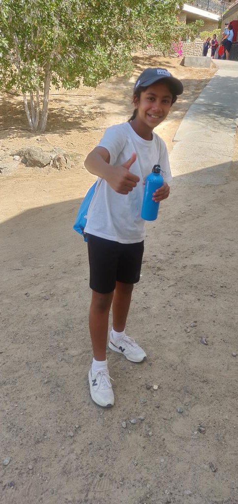 DESSyear5's tweet photo. Ready to trek @AdventureCUAE #dessyear5 #dessflourishchildren https://t.co/qJ0Zg89ug6