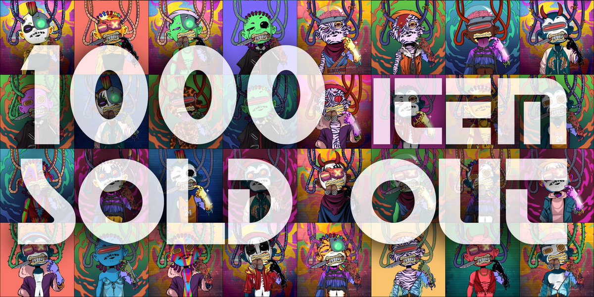 Hi all survivors. Long time no adventure together in the world of apocalypse. The first version of the APOCRIPTIC collection has sold out. Wait for movement information from us.

And thank you for your support

#NFT #NFTartist #tezoscommunity #Apocriptic #HEN #objkt #cleanNFT