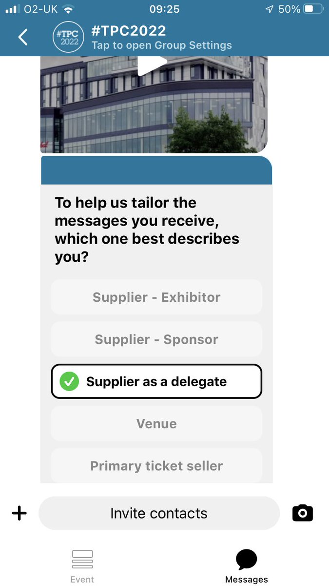 First look at our amazing #TPC2022 app powered by <a href="/thecloseapp/">Close</a> - great to have this level of personalised journey for our delegates.