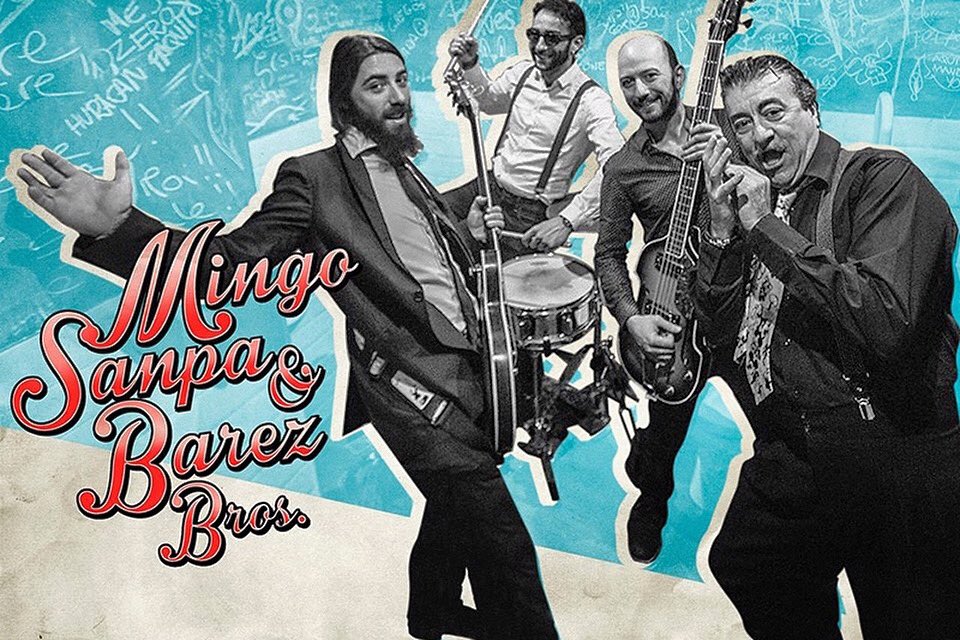 MINGO-SANPA &amp; BÁREZ BROS.  CAFÉ CENTRAL (MADRID)
18, 19 y 20 de marzo
Pases a las 20 h y a las 22 h
VEN A CELEBRARLO CON NOSOTROS!!!
La banda Mingo-Sanpa &amp; Bárez Bros. ha sido seleccionada para representar a España en el concurso europeo European Blues Challenge 2022