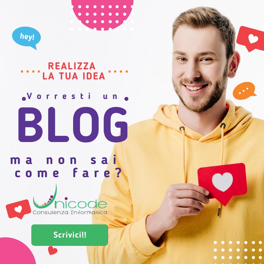Un #blog permette di aiutare le attività nel #posizionamento del proprio sito aziendale sui motori di ricerca e di far conoscere meglio la propria personalità. 

Aiuta anche a #fidelizzare un potenziale cliente con la propria linea aziendale. 

✔ Ti abbiamo convinto? Scrivici!