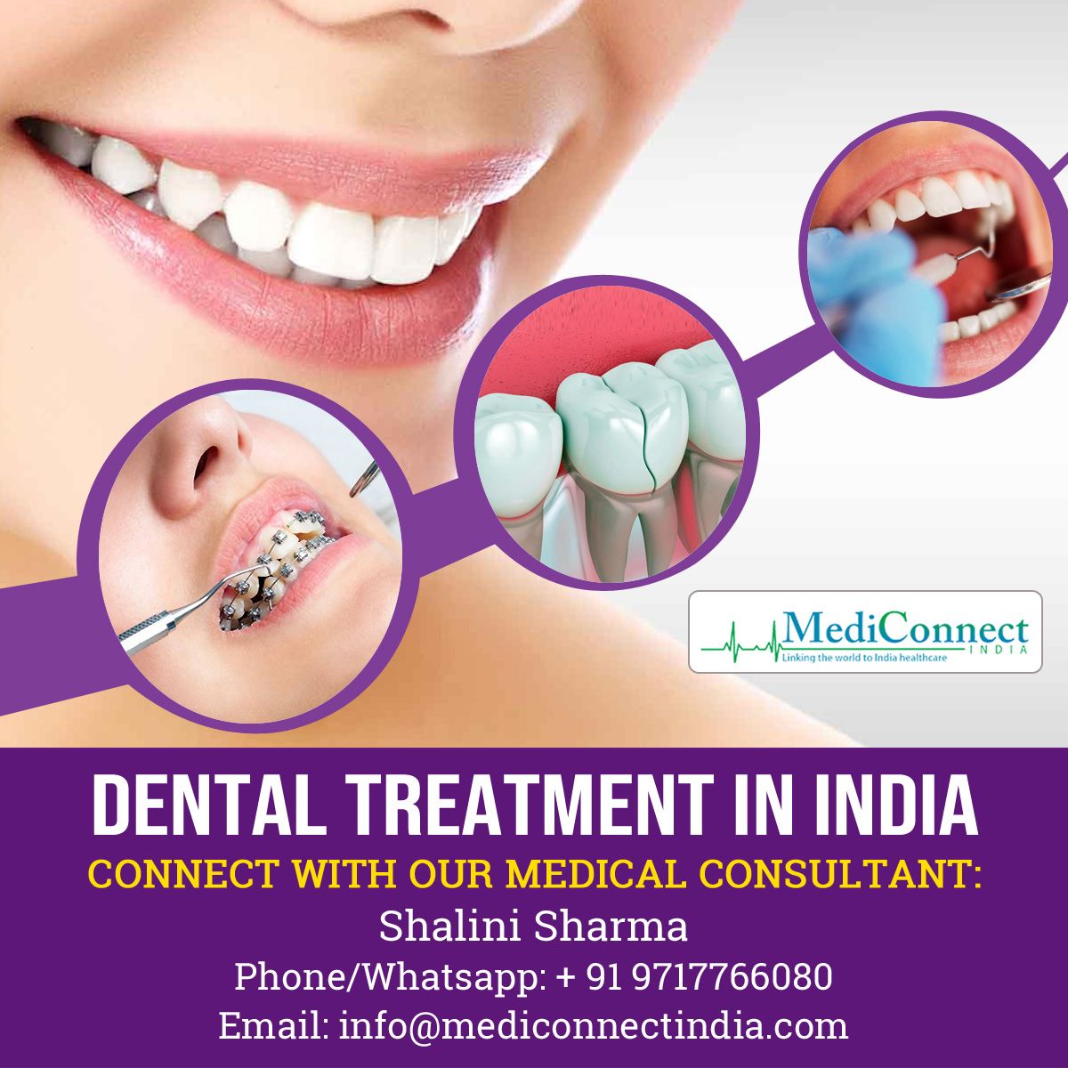mediconnectind's tweet photo. Get the most effective dental treatment in India through expertise in dentists through Medi Connect India. We offer a wide range of oral treatments in a pocket-friendly mode. https://t.co/rzSp5gD1DG
📞: +91 9717766080  
📧: info@mediconnectindia.com

#CosmeticDentisty #Dental https://t.co/ydHo8N6Ow9