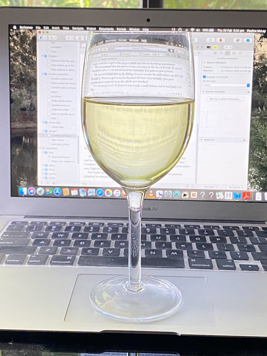 paulinewrites's tweet photo. I have just written the climax to my WIP. The climax I had no idea of before today. I so deserve this. The problems of being a pantser🤣. So relieved and pleased #amwriting #writingcommunity #pantserproblems https://t.co/hdvAvVizWo