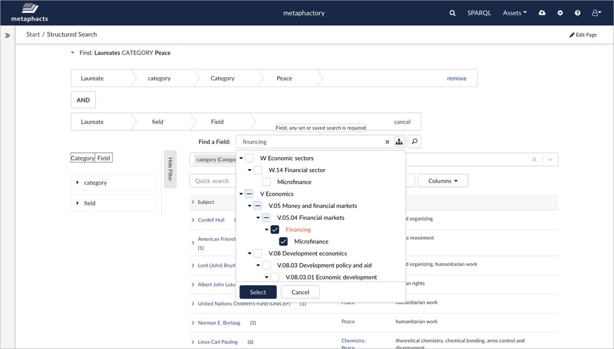 metaphacts's tweet photo. Have a look at this blog post to learn how #metaphactory supports the management of #SKOS #Vocabularies alongside instance data, #Ontologies &amp; #DataCatalogs &amp; exposes them in end-user interfaces: https://t.co/0ff3Unf3Tj

#SemanticWeb #LinkedData #KnowledgeDemocratization https://t.co/XMtUL5bCR1