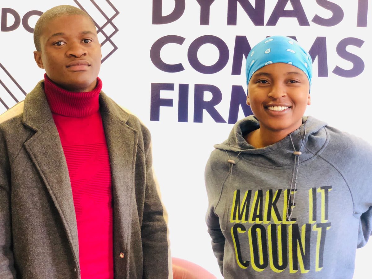Thedcfirm's tweet photo. Our PR intern, Banele Vangile and our Writing intern, Pearl Madlala, share how the work readiness programme is helpful to them.
“We have not been here long but we have learnt a lot already. We feel that we have entered the working environment.”
#WorkReadinessProgramme
#TheDCF https://t.co/BddHV9NKNt