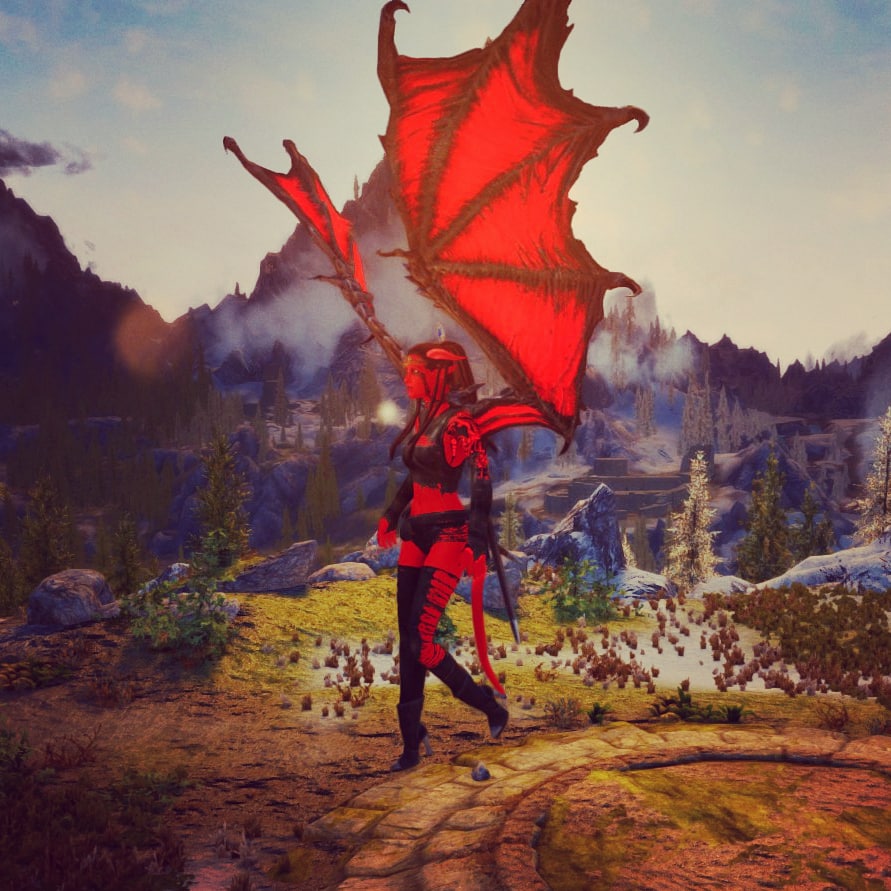 4 pic. #succubus #skyrim #dragonborn #skyrimAE https://t.co/XXsJCClJ3w
