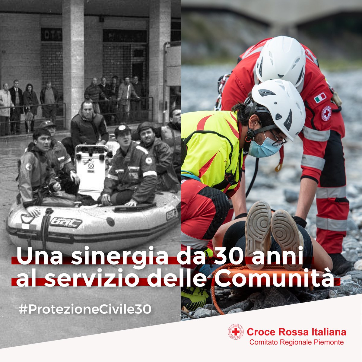 🇮🇹 ⛑ Il 24 febbraio 1992 nasceva il Servizio Nazionale della #ProtezioneCivile, dando il via ad una storia di sinergia e umanità da oltre 30 anni al servizio delle Comunità. Una missione comune a cui la #CroceRossa partecipa orgogliosa anche in Piemonte

#ProtezioneCivile30