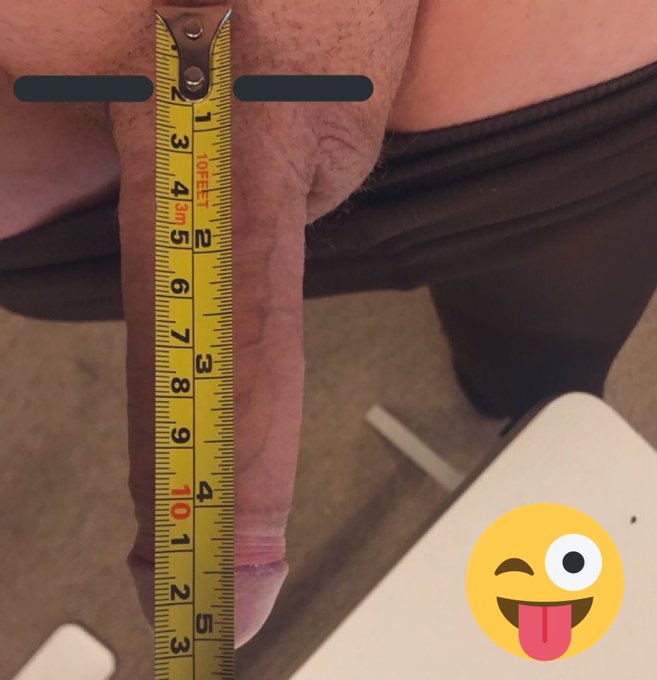 More of you asking for more measuring pics : clips of my cock    Has lots of horny messages over the