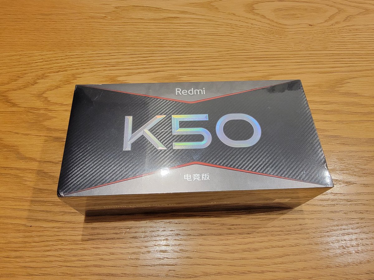 castella555's tweet photo. ついに私は最強スマホを手にしてしまったようです😎
#Xiaomi
#RedmiK50
#RedmiK50Gaming https://t.co/NXRo5zcvIp