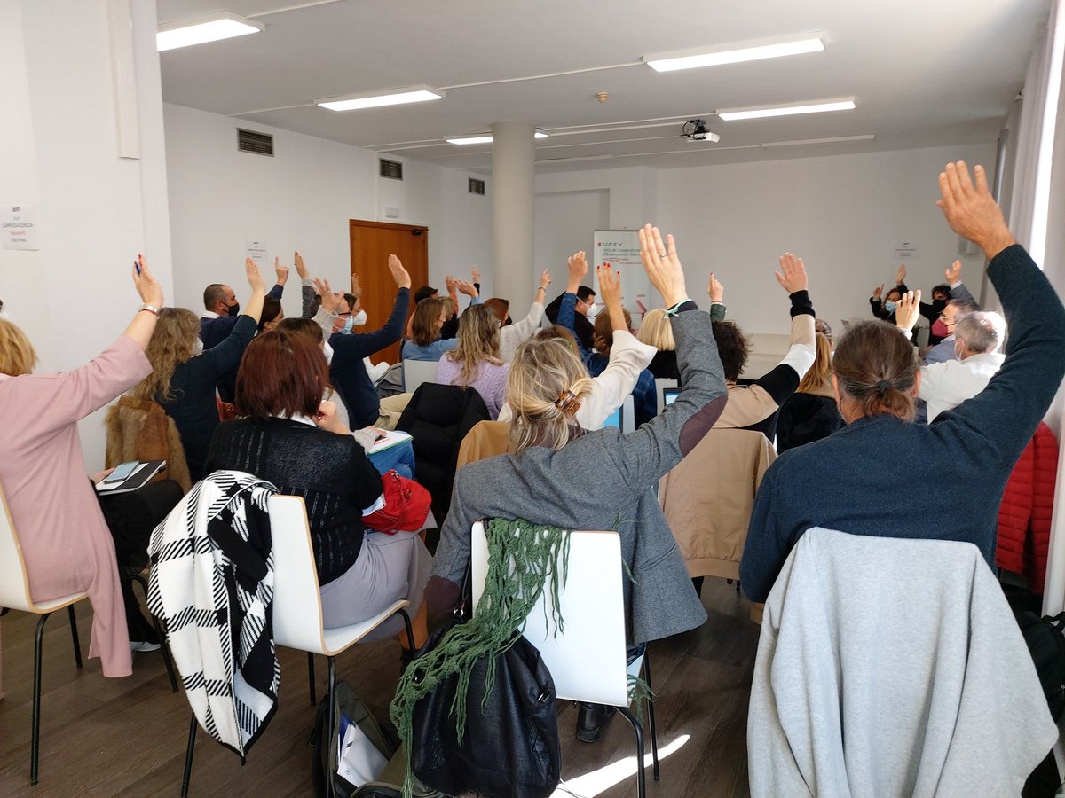 Les cooperatives d'ensenyament valencianes celebrem
#AssembleaUcev2022
Repassem i votem la gestió de l'entitat i els comptes anuals 
#SomEscolaDemocràtica