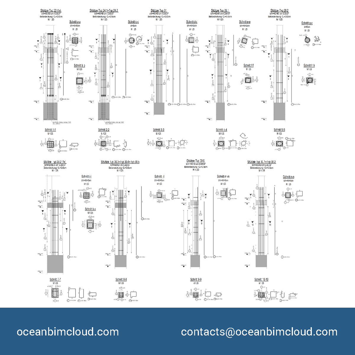 oceanbim's tweet photo. We are excited to share some detailed drawings (Schal- und #Bewehrungspläne) that we have done recently.

We are happy to explore the possibility to work with Formwork and Reinforcement company as wherein we can offer quality services at reasonable costs.
#allplan #schalpläne https://t.co/Scjw7Klyrq