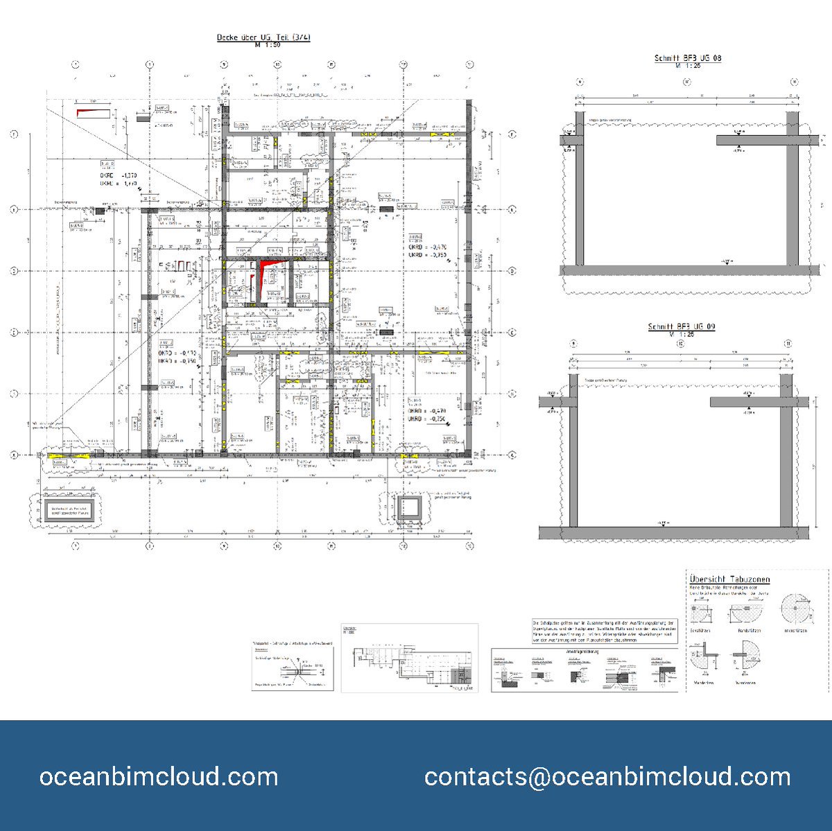 oceanbim's tweet photo. We are excited to share some detailed drawings (Schal- und #Bewehrungspläne) that we have done recently.

We are happy to explore the possibility to work with Formwork and Reinforcement company as wherein we can offer quality services at reasonable costs.
#allplan #schalpläne https://t.co/Scjw7Klyrq