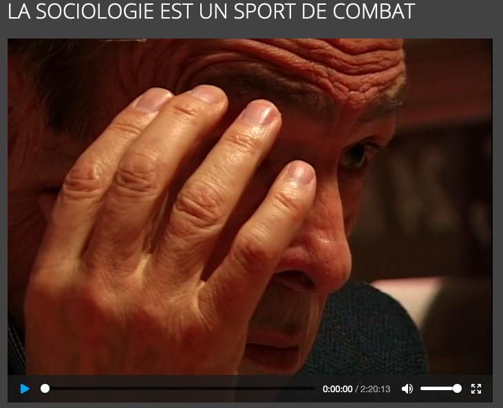 LA SOCIOLOGIE EST UN SPORT DE COMBAT en diffusion libre --> bit.ly/3BKbn6R #pierrecarles