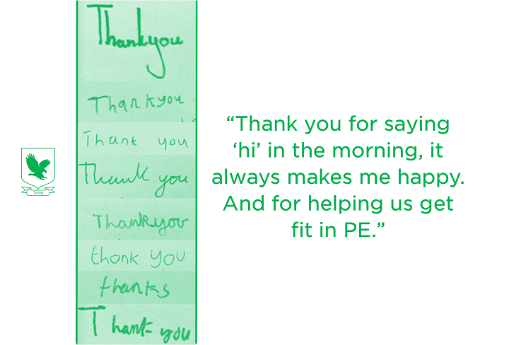 WellacreAcademy's tweet photo. We're proud to share Turing students' words of recognition and thanks!
#HalfTermHero #Turing #ThankYou https://t.co/1EAynR7fNH