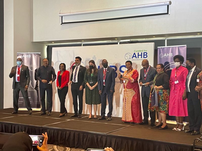 <a href="/Fmohnigeria/">Federal Ministry of Health, NIGERIA</a>- Minister of State for Health <a href="/DrMamora/">Dr Olorunnimbe Mamora</a>, Director-Dept of Family Health @drsalmaibrahim1, @PharmAccessOrg-CEO Nicole Spieker &amp; our Country Director <a href="/NjideN/">Njide Ndili</a> at 2022 
<a href="/AHBSymposium/">Africa Health Business Symposium</a> themed: Advancing Women’s Health in Africa in partnership with <a href="/MOH_Kenya/">Ministry of Health</a> #AHBS2022