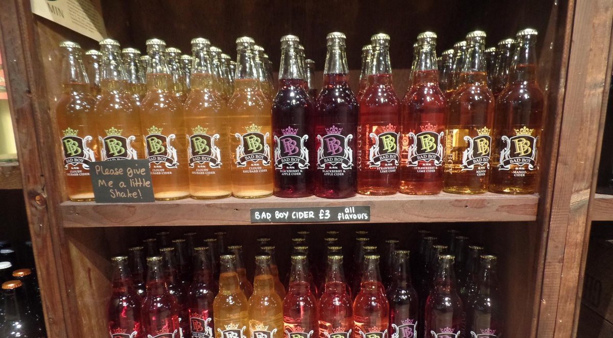 Bad Boy Cider have a range of drinks that you can get your hands on at our MIN shop over at Rushden Lakes! 🧉 Get your Bad Boy Fruits, Bad Boy Original and Bad Bitch Cider today! #shoplocal #supportlocal