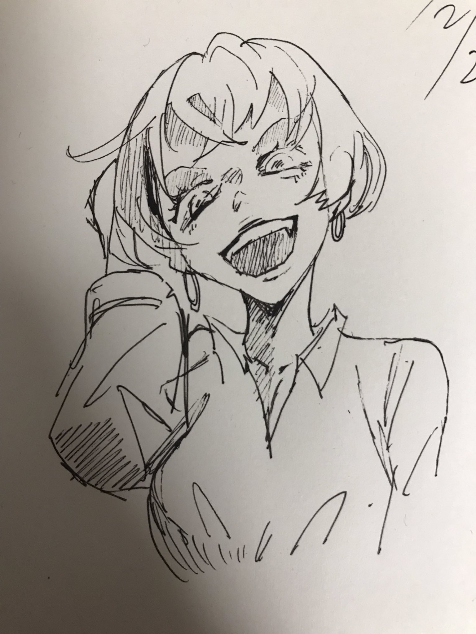 縁側ノベル 邪悪 イラスト 女の子イラスト 邪悪 悪役 敵 笑顔 T Co Dhkstfv8lp Twitter