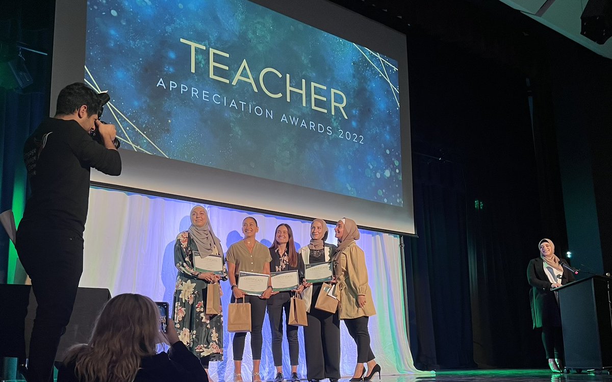 jihaddibmp's tweet photo. Thank you LMA for your 3rd annual teacher (and support staff) appreciation night. So lovely to be there, so thoughtful and so timely. Teachers don’t do it for the accolades but recognition of phenomenal efforts is much appreciated. https://t.co/6zlRb0o46d