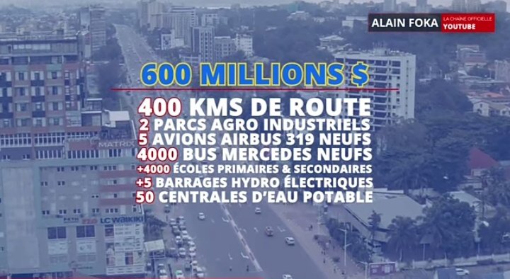 Les #Élections2018 ont coûté 600 millions et voici ce qu'on aurait pu réaliser avec cette somme selon @Mapon_Matata cité par @alainfoka2005 
Démocratie ou Développement ? Les deux si possible mais avec un modèle politique adapté à nos réalités (pays très pauvre et multiethniques)