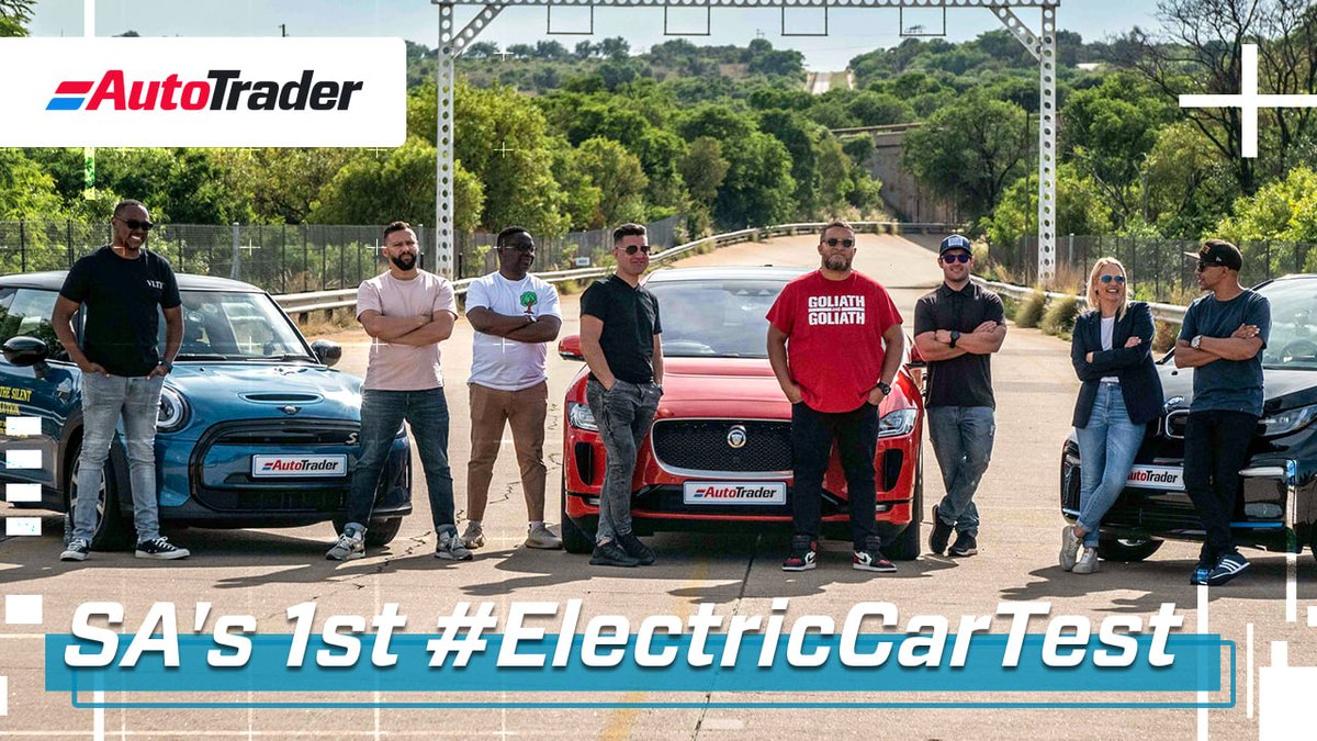 AutoTraderSA's tweet photo. #ICYMI: You can watch our full 5-part #ElectricCarTest right here 👉 https://t.co/W3vGHjeh6b
Featuring: @GeorgeMienie @JasonGoliath @DonovanGoliath @NicholasGoliath @Sean_carnut_ @Julietmc @Franthemotorist @RichTheMotorist https://t.co/Ic6y5C7Nc2