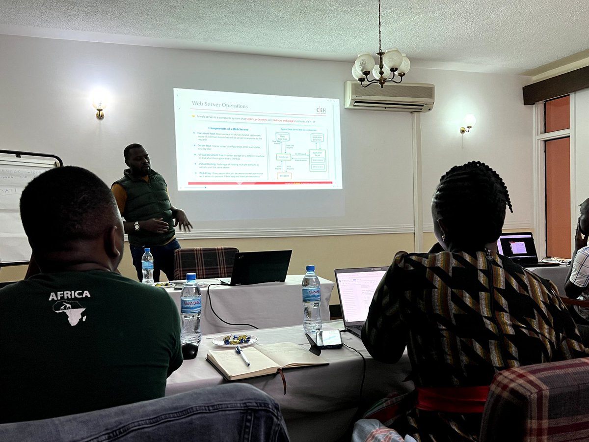 Advanced Cybersecurity Training for ICT professionals Day 4. # CybersecurityTanzania #CybersecurityTrainingTanzania#DigitalSafetyTanzania
