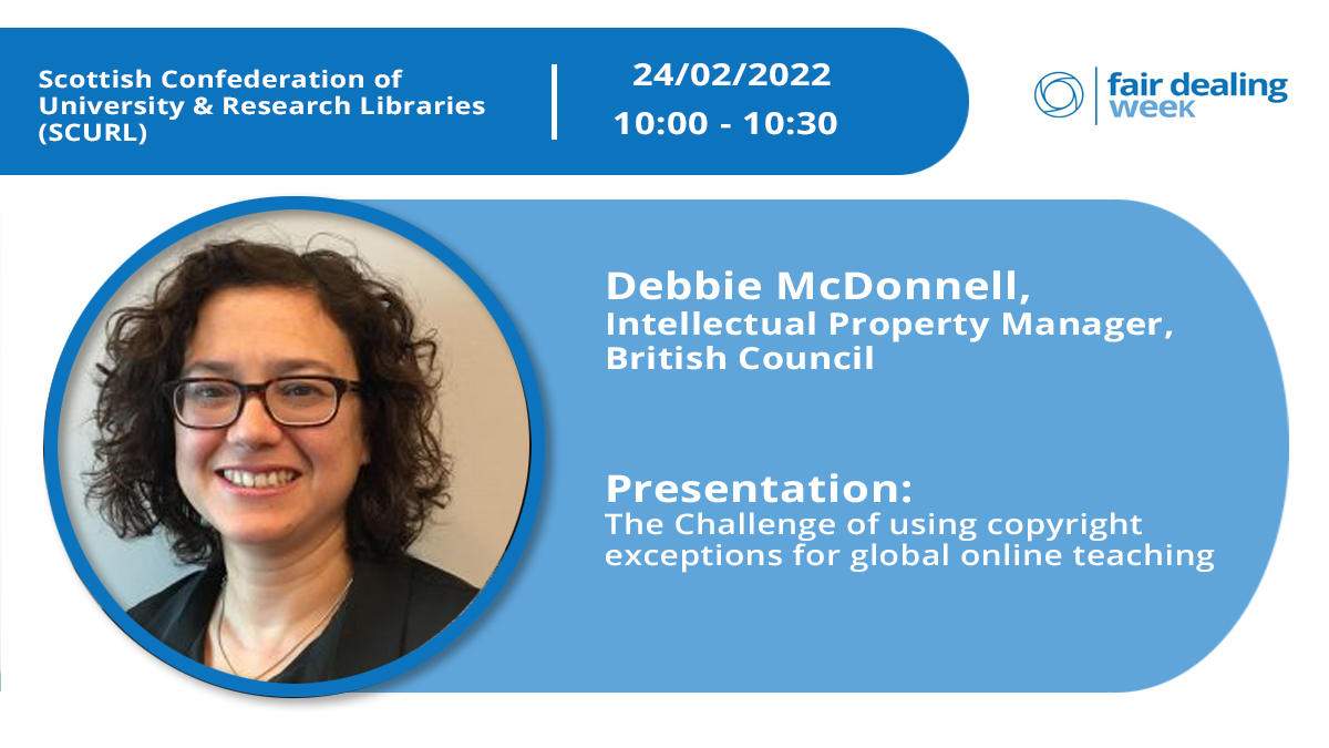 ALTCoOLSIG's tweet photo. Debbie McDonnel delivering an excellent presentation around using copyright exceptions overseas #UKFairDealingWeek, #FairUseWeek. https://t.co/E4PNCEHhB4