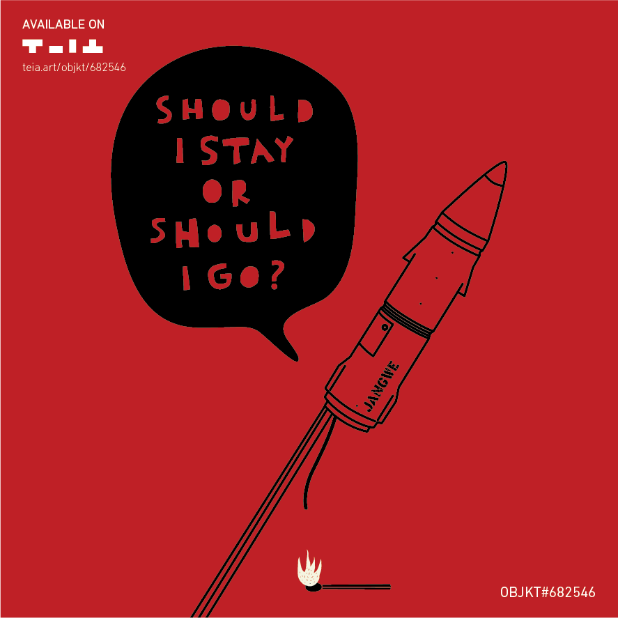 FRESH DROP since udah lama kadir!

Please stay.

3 ed
1 Tez
2000 x 2000 pxl
teia.art/objkt/682546

<a href="/TeiaArt/">teia.art | Community Curation</a> <a href="/idnft_/">IDNFT</a> <a href="/NFTindonesia_/">NFTindonesia</a> 
#NFTartist #NFTcommunity #CleanNFT #teia #NFT #NFTs #NFTart #NFTcollectibles #NFTcollections #NFTcollector #NFTasia #Xtz #NFTindo #nftindonesia