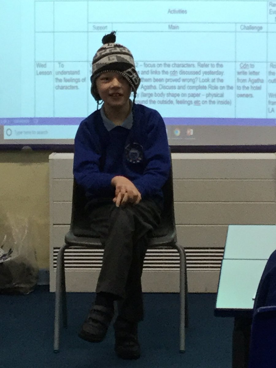Class3l's tweet image. We’ve been visited by some intrepid explorers this morning! Hot seating around our novel The Abominables by Eva Ibbotson
